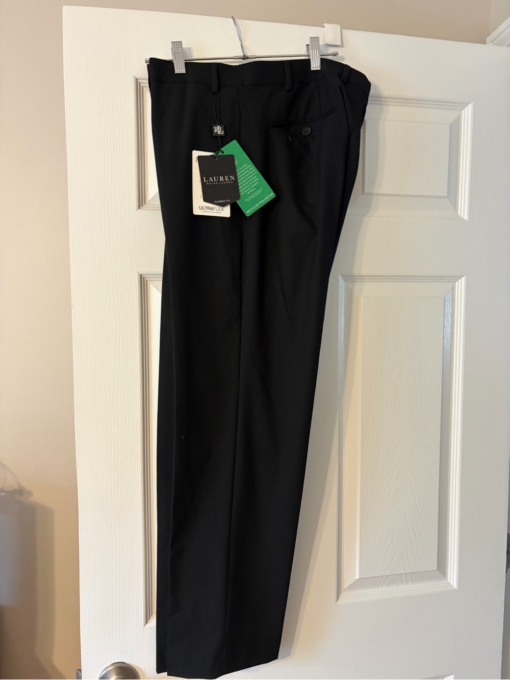 Ralph Lauren Men’s Black Dress Trousers 36/30